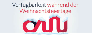 Verfügbarkeit während der Weihnachtsfeiertage