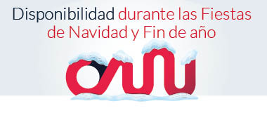 Disponibilidad durante las Fiestas de Navidad y Fin de año
