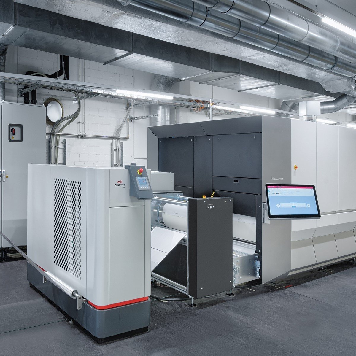 Contiweb-Ausrüstung Herzstück der neuen Kyburz-Produktionslinie ...